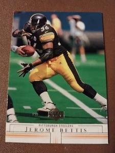 Jerome the Bus 2001 cubierta superior de la NFL tarjeta #131 Pittsburgh Steelers Rams - Imagen 1 de 2