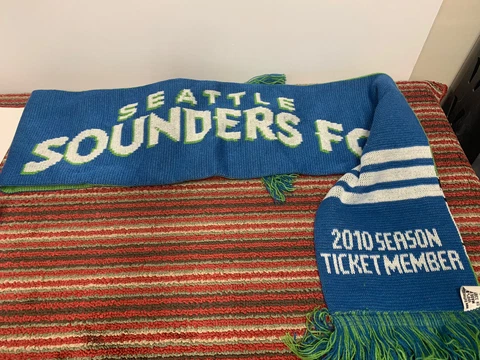 Seattle Sounders ⚽️ FC 2010 Season Ticket Member Scarf Cover
