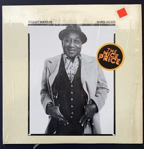 MUDDY WATERS Hard Again LP 1977 w. Johnny Winter PZ 34449 Vinyl VG+/VG+ - Picture 1 of 10