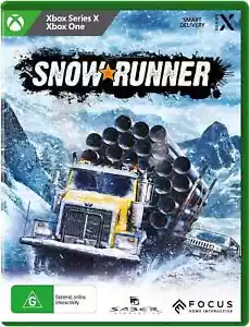 SnowRunner - Snow Runner *FREE Next Day Post* Xbox One & Series X Game - Foto 1 di 7