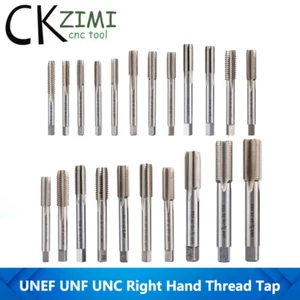 1/4 5/16 3/8 7/16 1/2 9/16 5/8 3/4 7/8 UNC UNF HSS CNC Machine Right Thread Tap - Picture 1 of 6