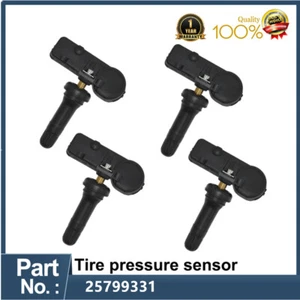 4PCS For 2007-18 GMC Sierra 1500 2500 3500 HD Yukon Tire Pressure Monitor Sensor - Picture 1 of 10