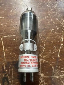 National Power Tube NL-710 / 6011 Vacuum Tube - Untested - Picture 1 of 4