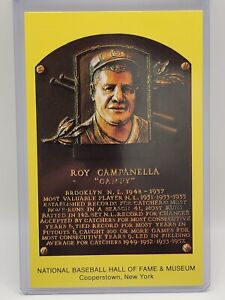Roy Campanella Baseball Hall Of Fame Museum Postcard Cooperstown New York
