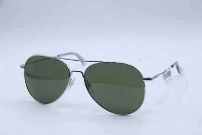 NUEVAS GAFAS DE SOL AMERICAN OPTICAL GENERAL PLATEADAS TRANSPARENTES AUTÉNTICAS 58-14 Foto 1 de 4