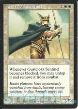 MTG Magic the Gathering TCG ONSLAUGHT Gustcloak Sentinel Soilder White 37 /350
