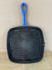 Cuisinart C130-23 Blue 9 1/4" Cast Iron Enameled Griddle Frying Pan