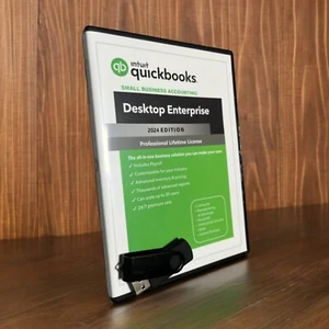 INTUIT QUICKBOOKS Desktop Enterprise 2024 Full DVD/USB For windows - Picture 1 of 3