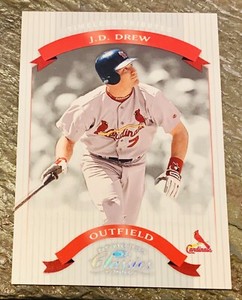 2002 Donruss Classics JD Drew #32 Timeless Tribute SP 081/100 MLB Baseball Card