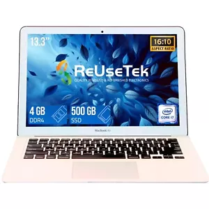 Apple MacBook Air 13.3" 2015 A1466 Intel i7-5650U 4GB RAM 500GB SSD USB macOS 12 - Picture 1 of 11