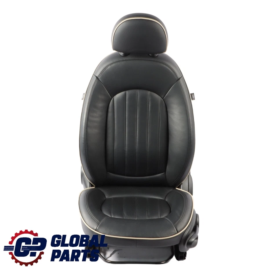 Mini Cooper One R60 Sedile Anteriore Sinistro Riscaldato Sport Nero Pelle Lounge - Imagen 1 de 4