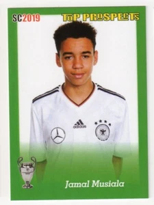 2018/19 JAMAL MUSIALA SC CARDS GREEN TOP PROSPECTS ROOKIE #2/5 GERMANY L@@K! nc - Bild 1 von 2