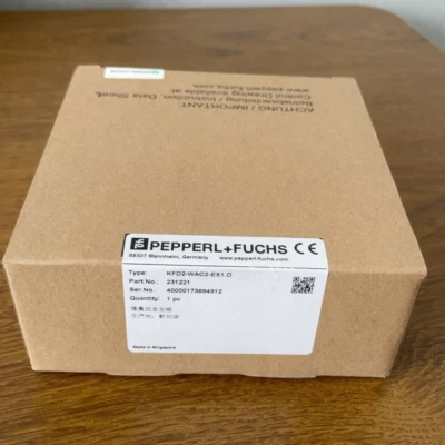 1PC Brand New Pepperl+Fuchs KFD2-WAC2-EX1.D Safety Barrier - Image 1 of 2