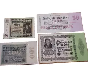1923 German inflation Banknotes - Picture 1 of 3