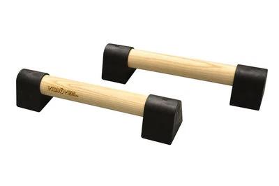 VITA VIBE, INC Vita Vibe MP12-W 12 Inch Wood Mini Paralettes Set - New