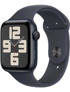 Apple Watch SE 2a Generazione GPS 44mm Cassa Alluminio Cinturino Sport Mezzanotte M/L MXEK3LL/A - Foto 1 di 4