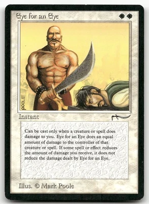 Eye for an Eye (NM) Arabian Nights ARN Magic MTG - Image 1 of 2