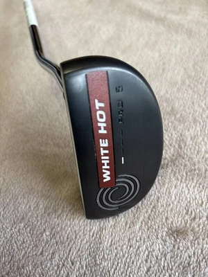 White Hot Pro #5 Putter 37 Inch Shaft Extended Medium Size Good Condition - Image 1 of 4