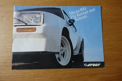 OPEL MANTA 400 - Prospekt / Poster - 1981 - selten + gut erhalten - Bild 1 von 4