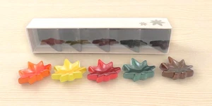 Le Creuset 25th Anniversary Maple Chopstick Rest Set of 5 Discontinued UNUSED - Picture 1 of 24