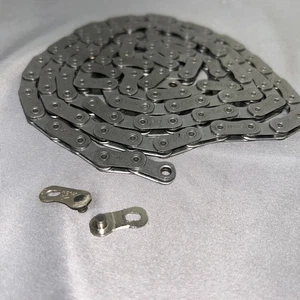 SRAM Apex D1 Flattop Kette 12-fach 114 Glieder silber Powerlock "New Take Off" - Bild 1 von 3