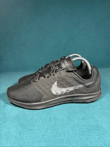 Nike Downshifter 7 Running Shoes Black Anthracite Women Sz 9 - Picture 1 of 8