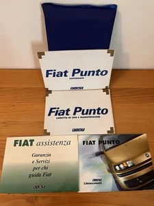 Libretto uso e manutenzione Fiat Punto - Kit 3 lbretti, compresa custodia - Foto 1 di 3