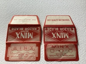 Vintage Rasierwickler x 2 verschiedene "Minx" Made in England - Bild 1 von 2