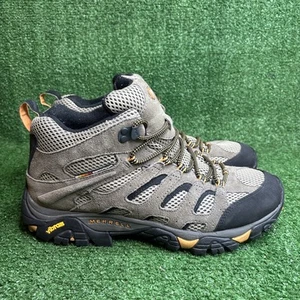 Merrell Herren Moab Mittel Walnuss Wandern Wasserdicht Schuhe Stiefel Größe 11,5 J86593 - Bild 1 von 12