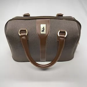 London Fog Handgepäck 16" Oxford Reißverschluss Stoff Beuteltasche Gepäck Reise Tweed Umhängetasche - Bild 1 von 24