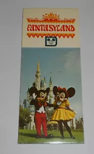 Vintage Walt Disney World FANTASYLAND Postcard Book - unused - Picture 1 of 9