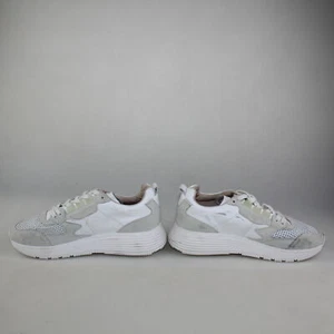 Chaussures femmes MOMA 37 EU baskets blanc cuir beige daim DC226-37 - Photo 1 sur 3