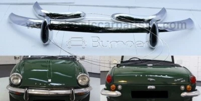 Parachoques Triumph Spitfire MK3 (1967-1970) y Triumph GT6 MK2 (1968-1970) nuevos Foto 1 de 4