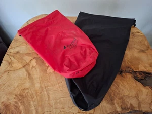 Exped 8l Red plus unnamed black 15l Waterproof Fold Dry Bags. Very little use. - Picture 1 of 8