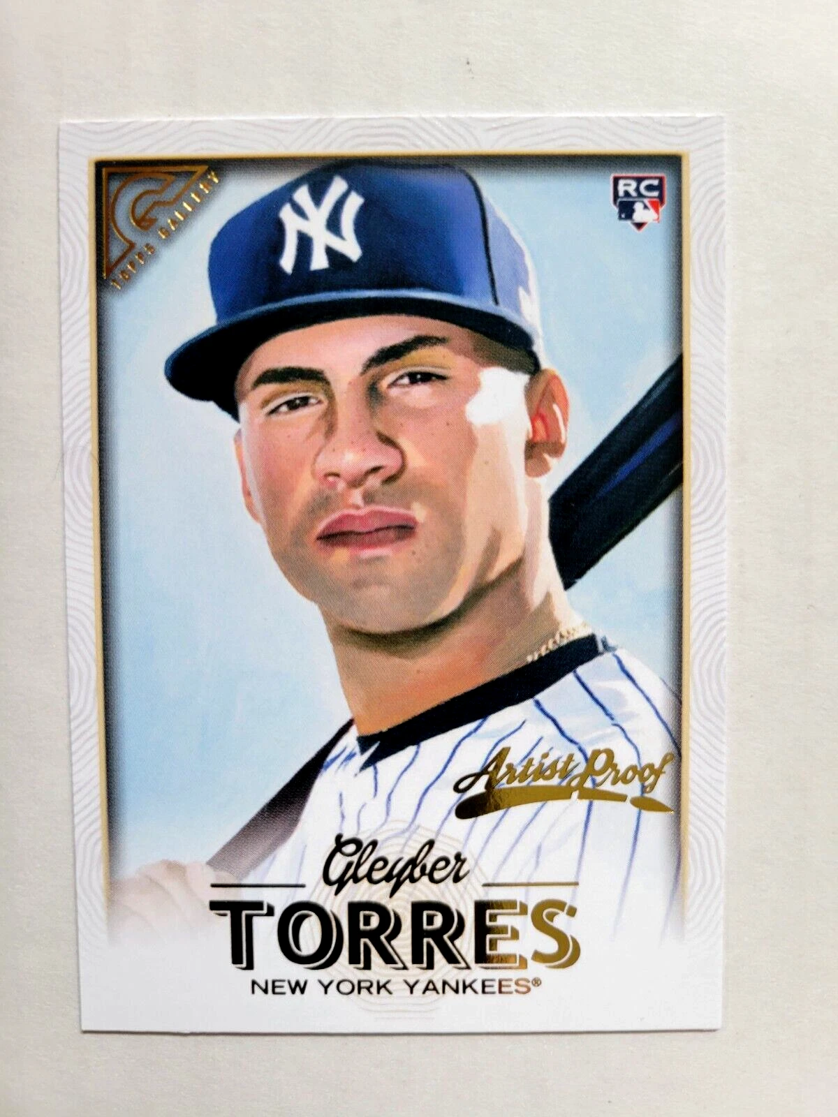 Gleyber Torres 2018 Topps Gallery ARTIST PROOF PARALLEL Rookie #89 YANKEES