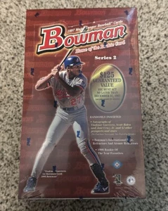 1997 Bowman Baseball Series 2 Factory Sealed 24 Pack Hobby Box - Picture 1 of 2