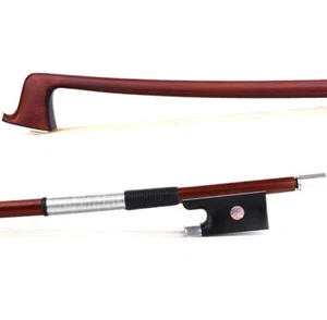 Pro Master Octagonal Antique Pernambuco Violin Bow 4/4 Ebony Big eye Silver Part - Picture 1 of 12