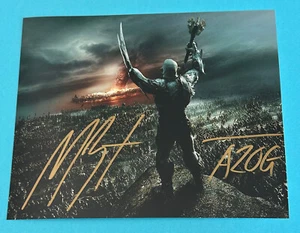 Manu Bennett  -   Hobbit  - signed, original Autogramm !!! - Bild 1 von 1