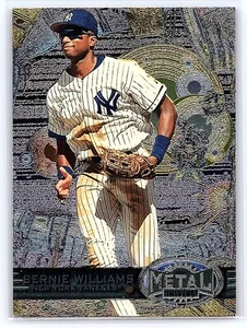 1997 Metal Universe #125 Bernie Williams New York Yankees Baseball MLB - Picture 1 of 2