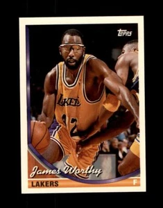 1993-94 Topps SET BREAK #88 James Worthy - Picture 1 of 2
