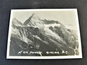  Kanadische Rockies, Mount Sir Donald - Glacier, B.C. , Kanada-1920er Jahre Foto. RAR. - Bild 1 von 2