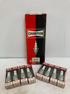 NOS Champion Spark Plug Set RF-10 Resistor for Ford Products - Picture 1 of 4