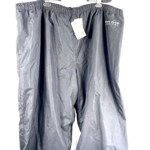 Perry Ellis America Activewear Pants Size 4XL Black Lined Elastic Waist and Hem - Picture 1 of 10