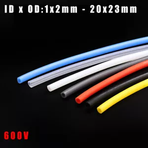 Tubo de manguera de tubo de PTFE F46 ID 1 mm - 20 mm métrico resistente al calor 9 colores - Imagen 1 de 6