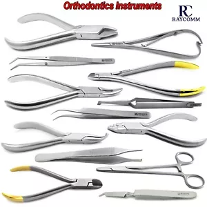 Orthodontic Pliers Wire Cutters Ortho Instrument Bracket Remover Needle Holder - Picture 1 of 12