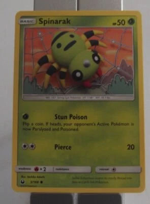 102PK005 - Spinarak - 5/168 - Celestial Storm - Common  - Image 1 of 2