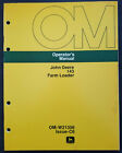 John Deere Model 143 Farm Loader Operators Manual 