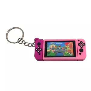 Llavero Nintendo Switch Coleccionable - Edición Exclusiva Animal Crossing - Rosa - Imagen 1 de 6