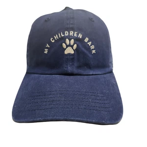 My Children Bark Baseballmütze mit Pfotendesign blau Einheitsgröße von Wembley - Bild 1 von 4