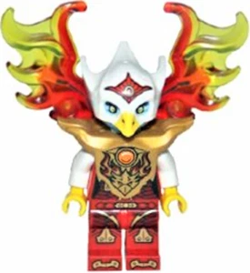 Genuine LEGO Chima ERIS - ARMOR BR'PLATE, FLAME WINGS Minifigure loc138 **NEW** - Picture 1 of 1